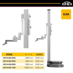 Штангенрейсмас ШР-200 0,02мм Kinex 3014-02-020 (В)