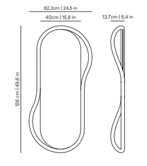Зеркало ESPEJO UNUT OVAL Nomon