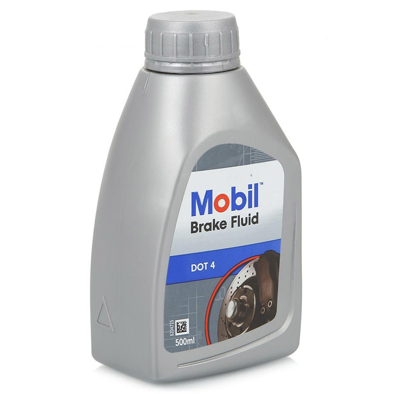 Жидкость тормозная Mobil Brake Fluid universal Dot 4 500мл