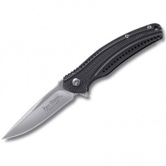 Фото Складной нож CRKT Ripple 2 Charcoal, сталь Acuto 440, рукоять нержавеющая сталь