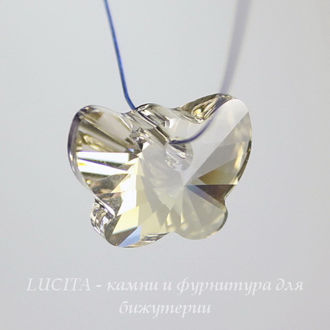 6754 Подвеска Сваровски Бабочка Crystal Silver Shade (18 мм) ()