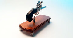 British XIX Flintlock vest pistol LUX version