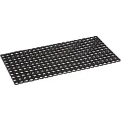 Коврик входной резиновый Luscan Professional 50x100х1,6 см черный