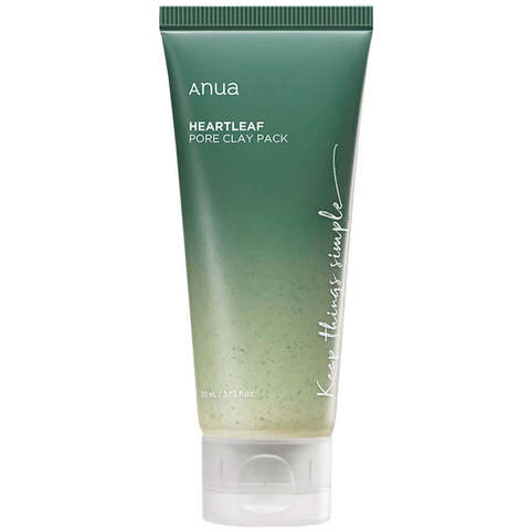 ANUA HEARTLEAF PORE CLAY PACK Глиняная маска для очищения пор с хауттюйнией 100 мл.