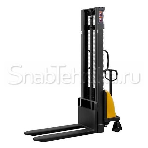 Штабелер с электроподъемом CDD 1535BE (1,5 т, 3,5 м, фиксированные вилы)