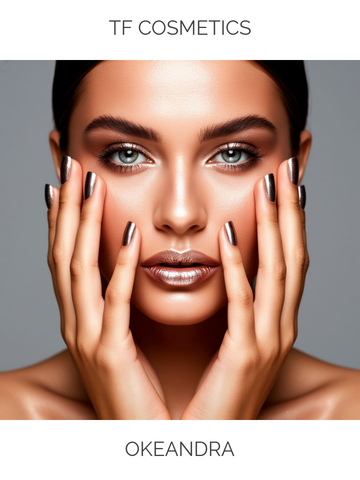 TF Лак для ногтей COLOR GEL METALL тон 345 Сапфировое золото 8мл — фото 3