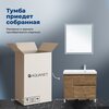 Aquanet 365930 Тумба с раковиной Nova Lite 2.0 90 R напольная цв. дуб рустикальный (365930)
