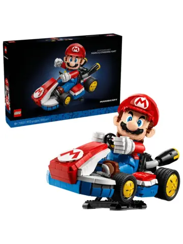 Конструктор Super Mario 72037 Марио и стандартный карт
