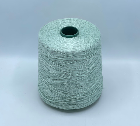 Бобинная пряжа, Linen, 1/960 960м, 100% Лен, Мятный. 40740