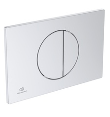 Ideal Standard Oleas M5 R0503SI Круглая механическая панель смыва, двойной смыв фото