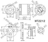T-Motor MT2212 KV980