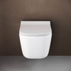 Ceramica Nova New Day CN3005 Подвесной унитаз c ультра тонким сидением с функцией плавного закрытия, цвет: белый