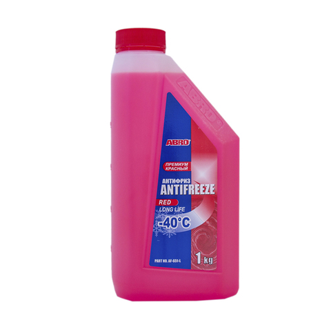 Антифриз ABRO красный 1л AF-651-L