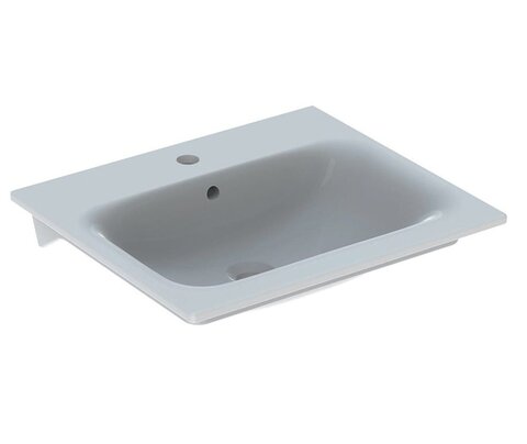 Geberit Renova Plan 122255000 Раковина встраиваемая, 55x48см, белый