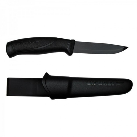 Нож Morakniv Companion BlackBlade, нержавеющая сталь, черный клинок, 12553