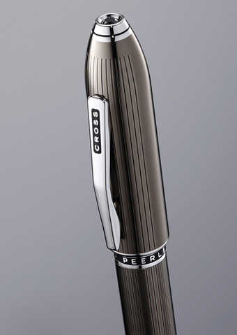 Ручка-роллер Selectip Cross Peerless Translucent Titanium Grey Engraved Lacquer ( AT0705-13 )