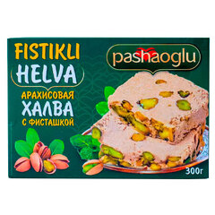 Халва арахисовая с фисташкой Pashaoglu 300 гр