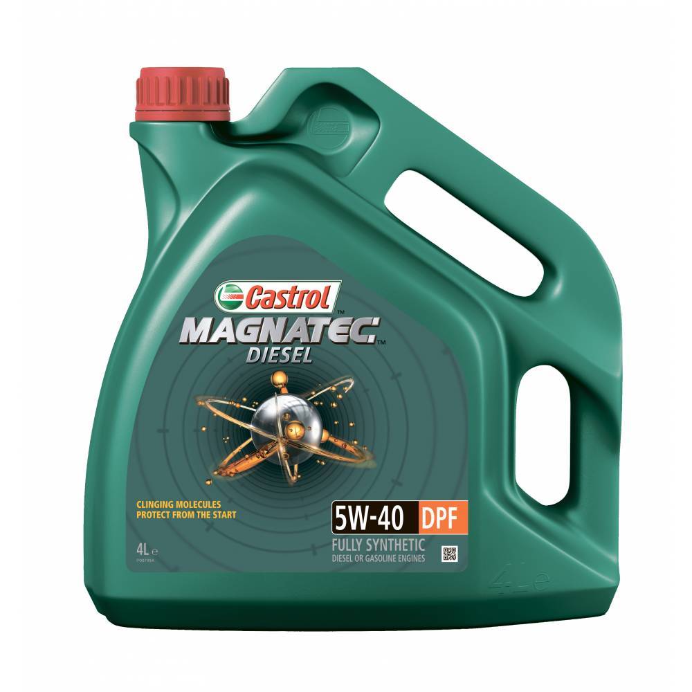 Масло моторное CASTROL Magnatec Diesel DPF 5W40 синтетическое 4 л