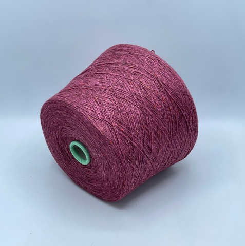 Filcom, Tibet tweed 2/11 550м. 50%Як, 50%Шелк, Розово-ягодный(132), 42075