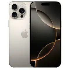 Смартфон Apple iPhone 16 Pro Max 1TB, Nano-SIM + eSIM, Natural Titanium (Натуральный титановый)