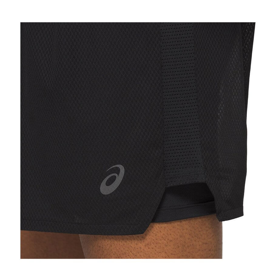 Asics Ventilate 2 In 1 5" Short шорты для бега мужские черные (Распродажа) - 5