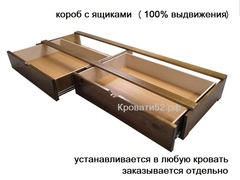 Короб с ящиками на 100% напрвляющих.