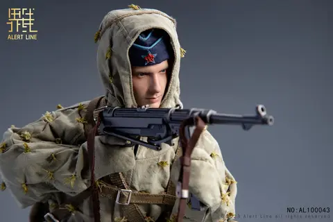 Фигурка Советский десантник ВОВ 1/6