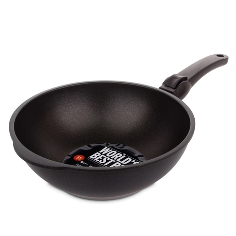Вок 26 см (1,5 л), съемная ручка, AMT Frying Pans Titan арт. AMT1126S