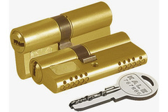 Цилиндр KALE 164  OBS SNE/80 35х10х35 латунь 5кл кл/кл (4класс)