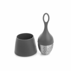 Ситечко для заваривания чая на подставке, ADHOC FLOATEA, с серой ручкой 13 x 4 см арт. TE16