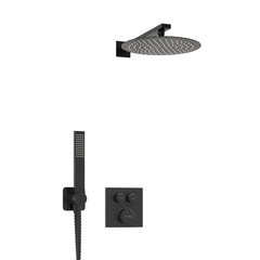WasserKRAFT A7448.219.258.302.240.218 THERMO Комплект душевой системы внутреннего монтажа, цвет: чёрный фото