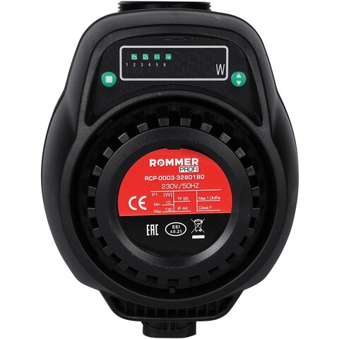 Циркуляционный насос ROMMER ER 32/80-180 с гайками RCP-0003-3280180