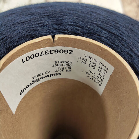 Меринос SUDWOOLGROUP / VICTORIA 2/30 темно-синий