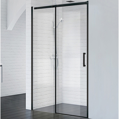 BelBagno Acqua ACQUA-BF-1-130-C-NERO Дверь в проём с одной раздвижной створкой, цвет: чёрный фото