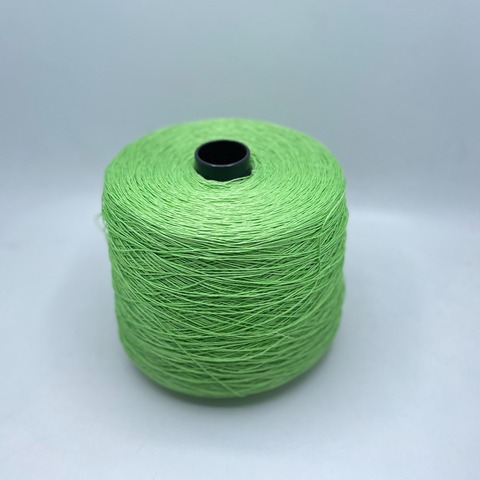 Бобинная пряжа (пр.Италия), art-Frescolino , 500м/100гр. 100% Лен цвет-Светло-зеленый, арт.30030