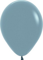 Шар S 9''/23 см, Пастель (Ретро), Голубой (140), 100 шт