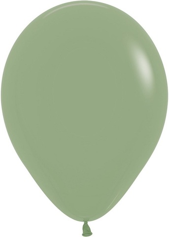 Шар S 12''/30 см, Пастель, Эвкалипт (027), 12 шт.