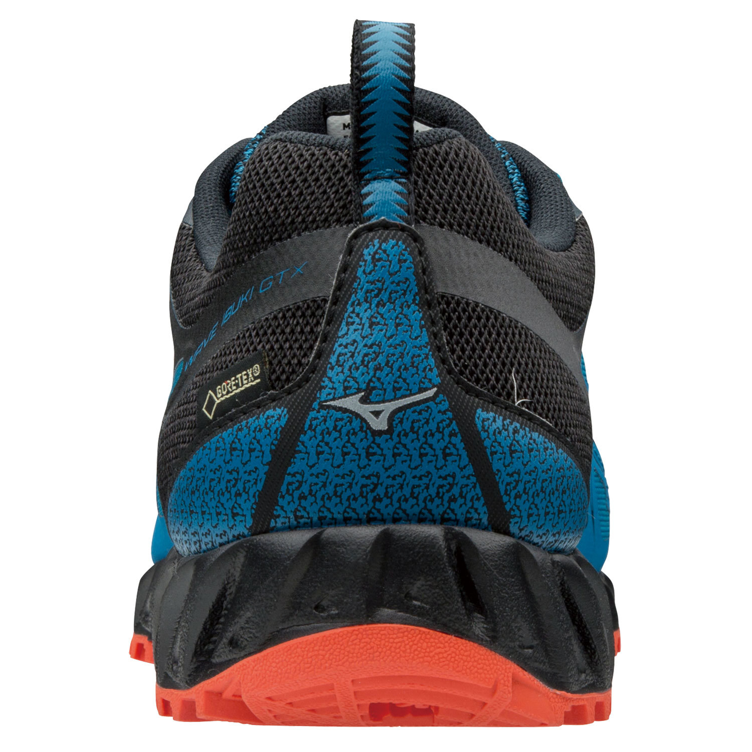 Mizuno Wave Ibuki GoreTex мужские беговые кроссовки черные-синие - 3