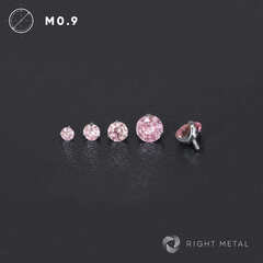 Cubic Zirconia Pink