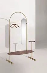 Вешалка ARCO Gold/Walnut
