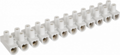 Колодки NTB-UPP-S12-10/WH 12пар,10А, сечение 2,5-10,0мм2, белые 71 328