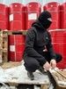 Худи Vigrid Division Хурдал с маской в капюшоне черная