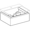 Geberit Xeno2 500.505.00.1 Тумба под раковину, 58x22x46.2см, Серый / Матовое покрытие