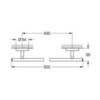 GROHE BauCosmopolitan 40459001 Полотенцедержатель