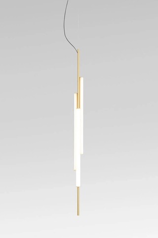 Фото: Вертикальный светильник Ambrosia V 130 матовое золото - основной вид