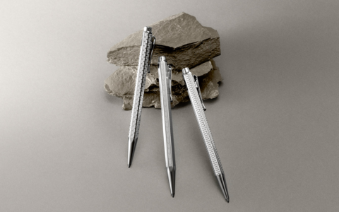 Ручка шариковая Caran d'Ache Ecridor, Chevron PC (890.286)