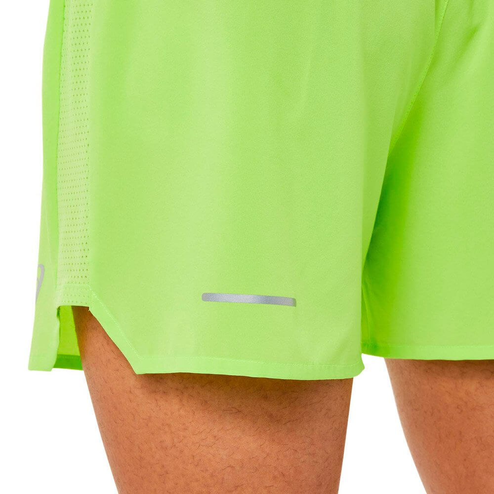 Asics Road 5" Short шорты для бега мужские лайм - 6