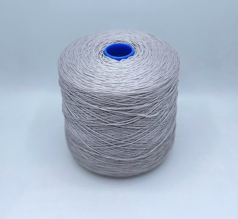 Бобинная пряжа (пр.Италия).art-Micado 450/100гр, 50%Меринос 50%Шелк , цвет-Серый, арт.27680