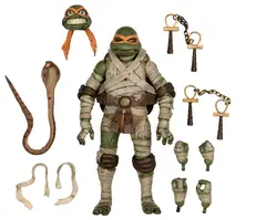 Фигурка NECA Universal Monsters x TMNT: Ultimate Michelangelo as The Mummy (БАМП!)