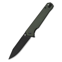 Фото Складной нож QSP Mamba V2 Black, сталь D2, рукоять микарта